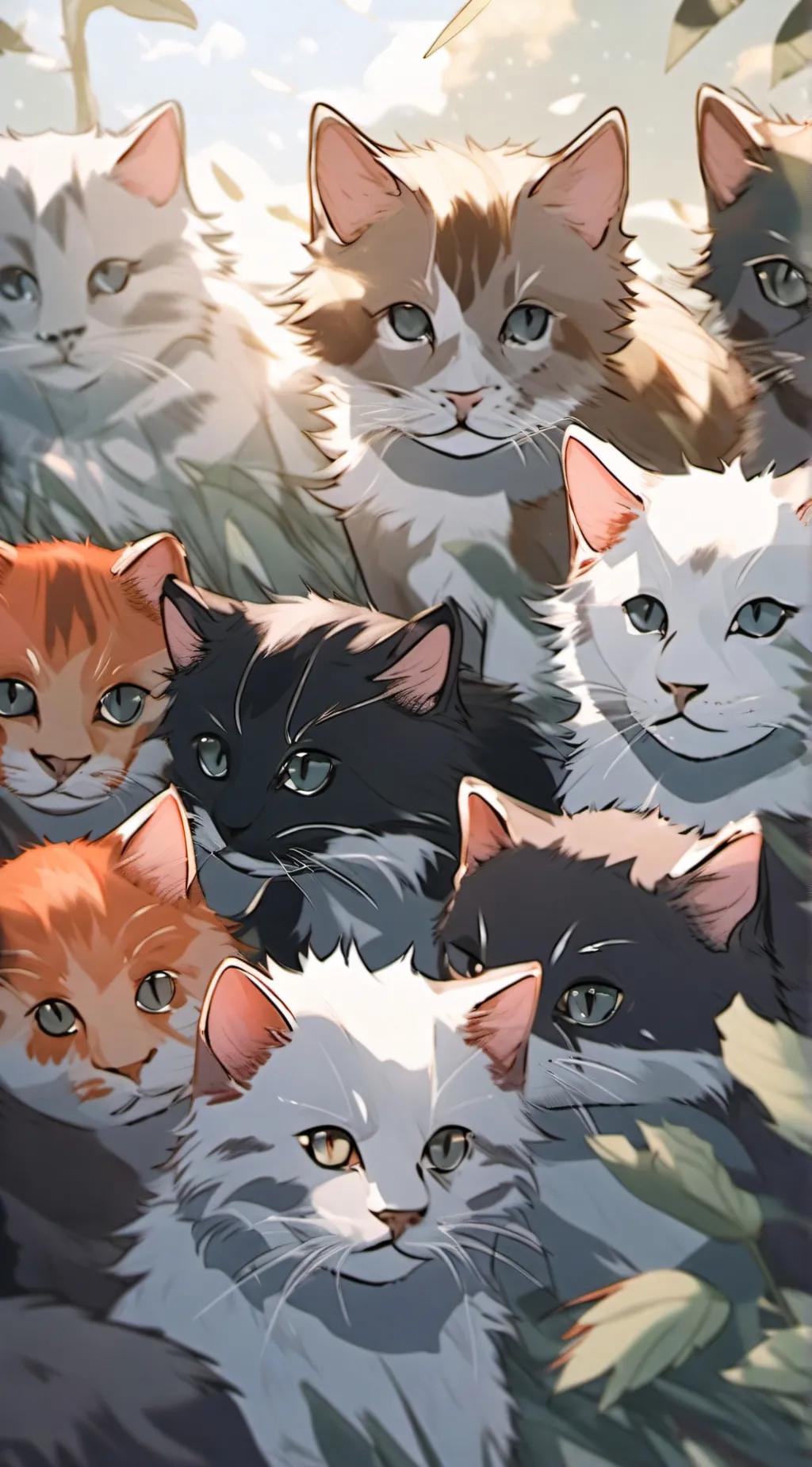 ai character: Cat family background