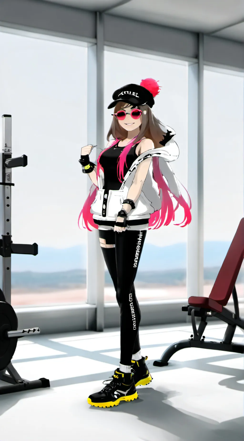 ai character: Selena  background