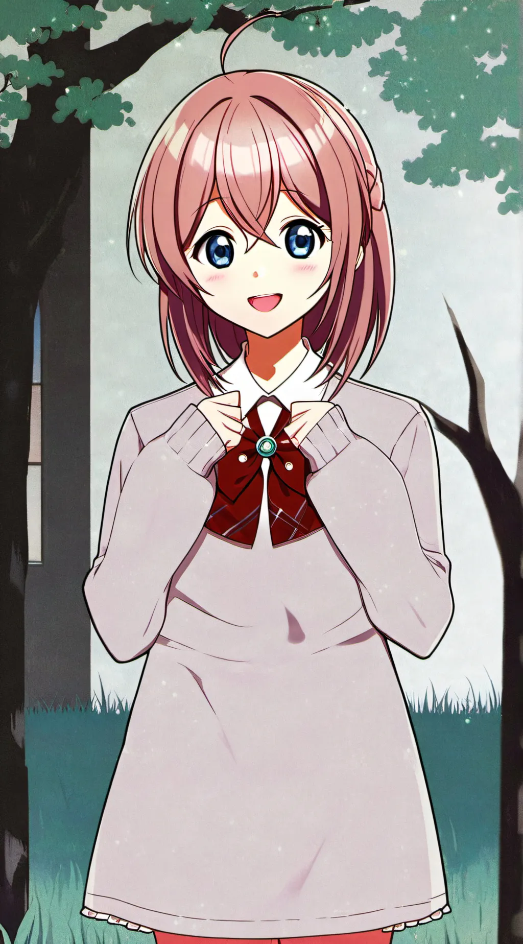ai character: Sayori (My Au) background
