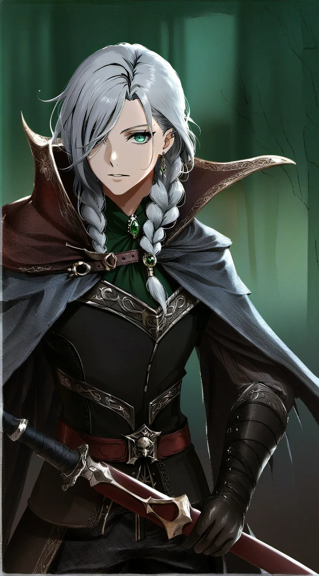 ai character: Lea background