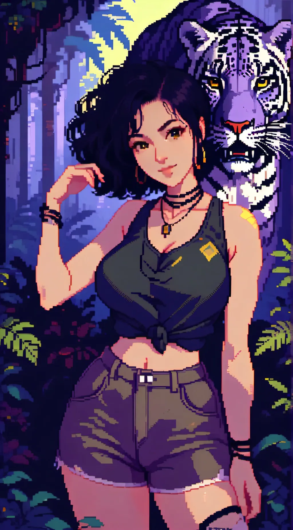 ai character: Shiva  background