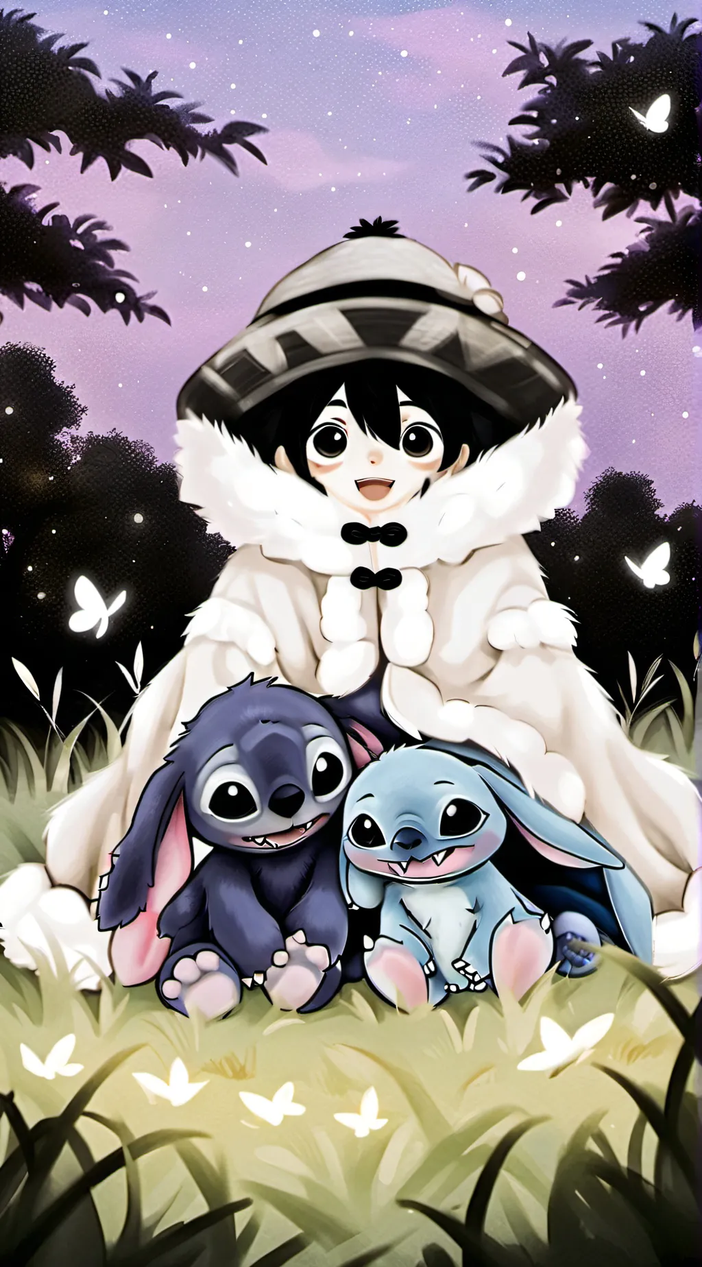 ai character: Ash background