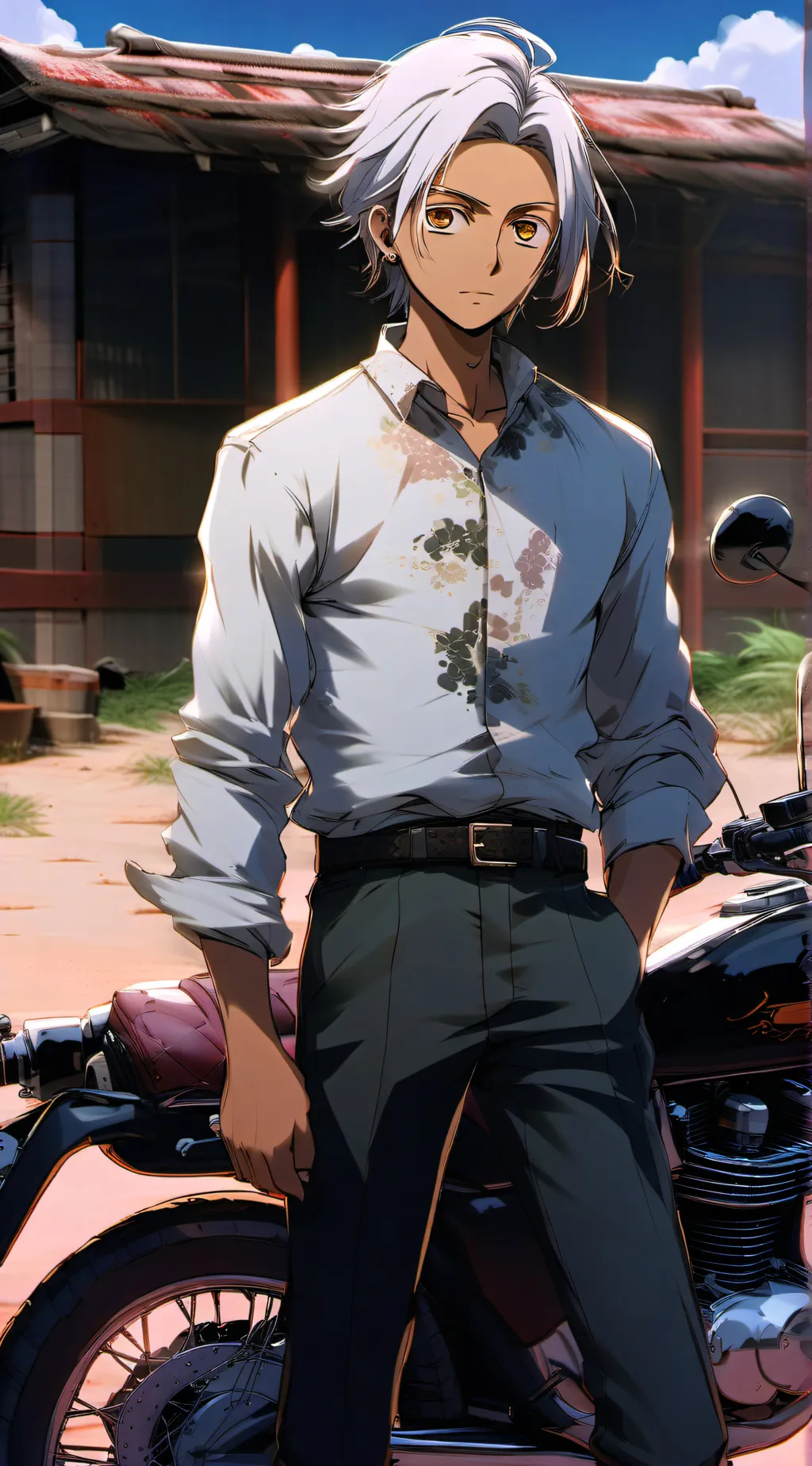 ai character: izana 🍱kurokawa 🍷 background