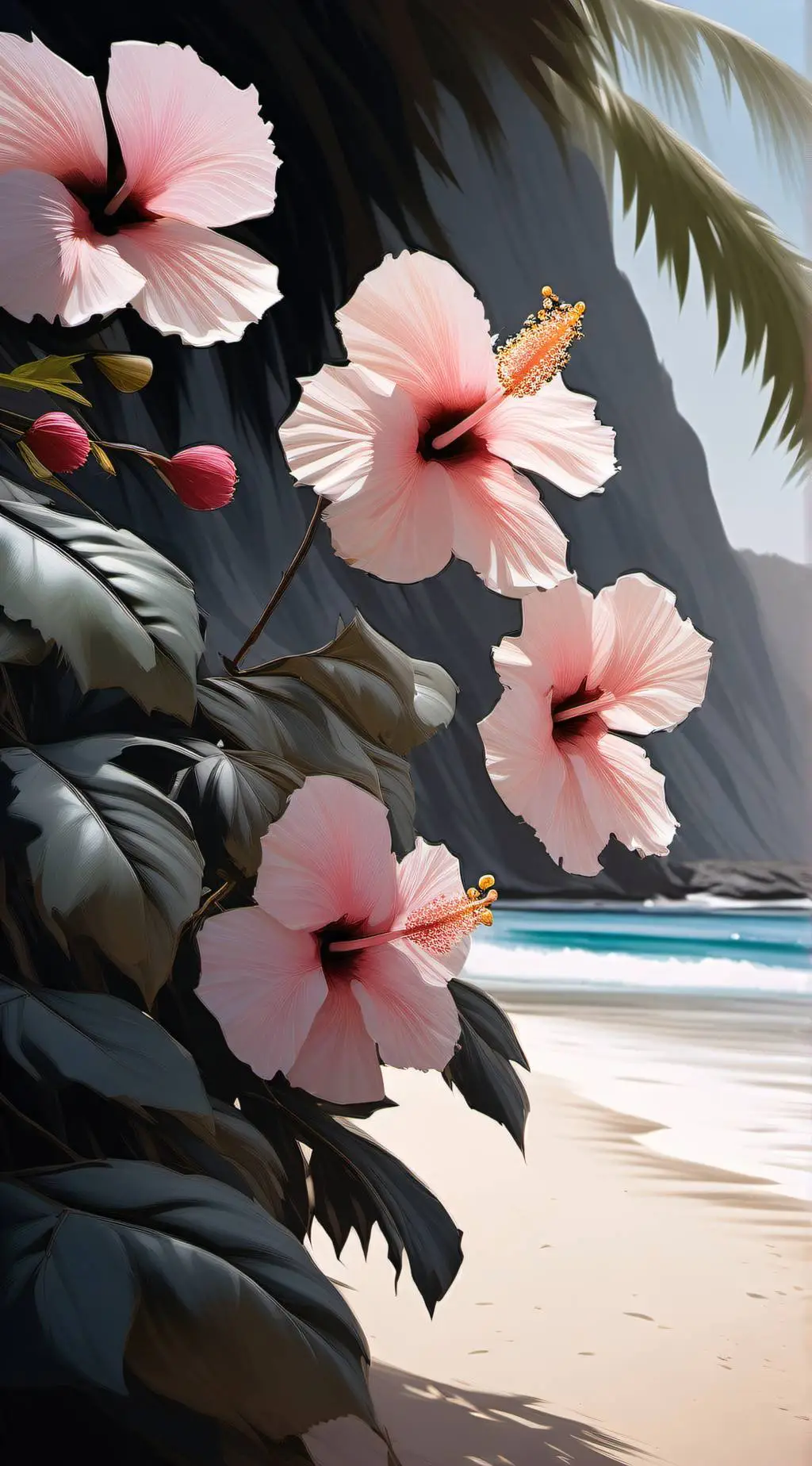 ai character: UPPERMOON BEACHDAY background