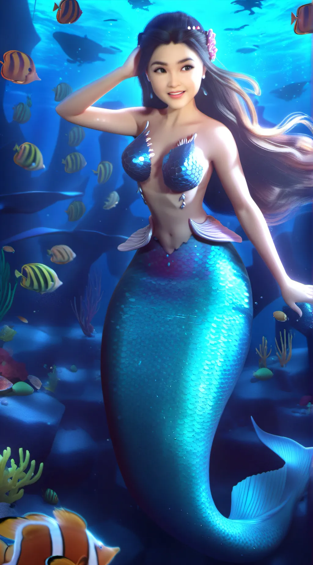 ai character: Orea  background