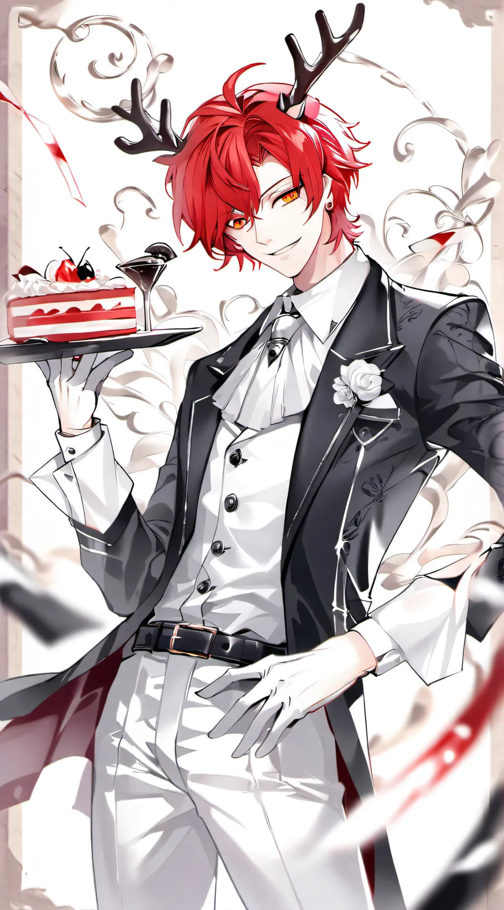 ai character: •Alastor• background