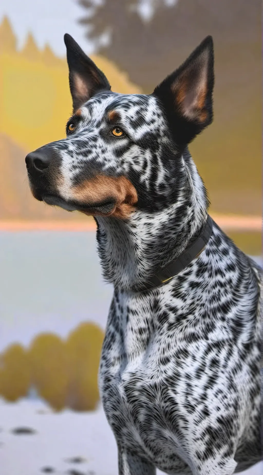 ai character: Dog  background