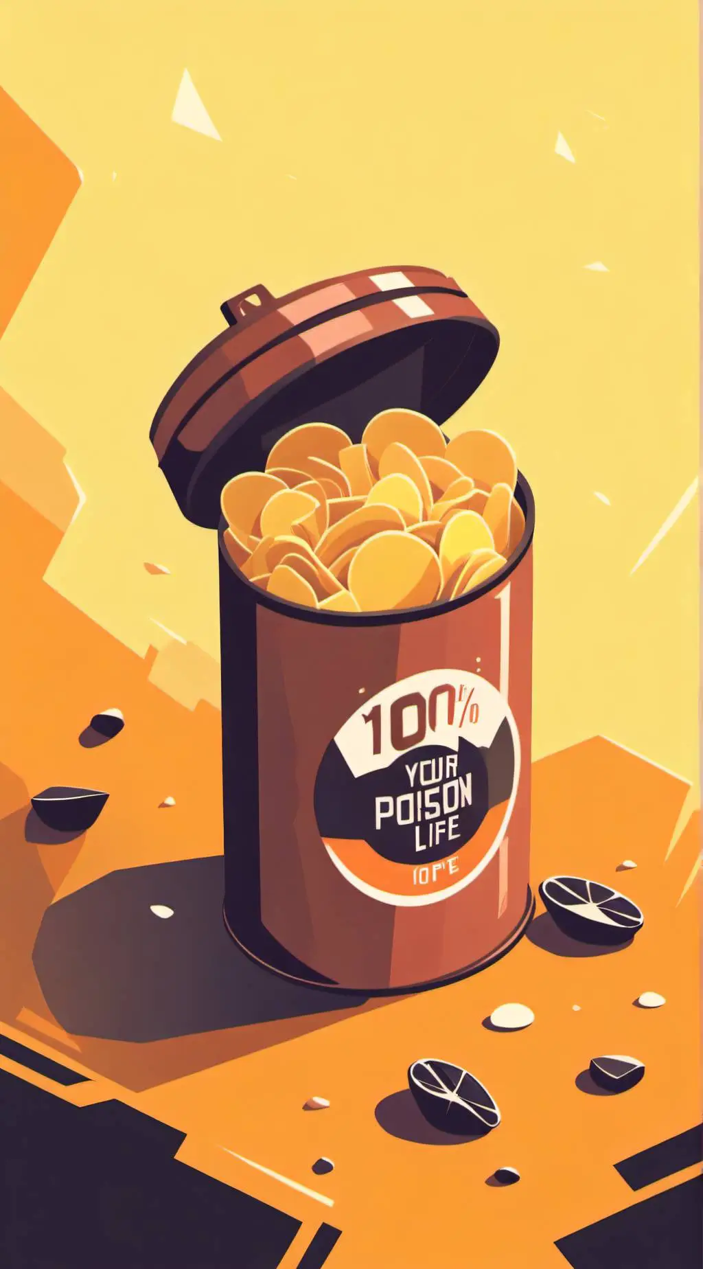 ai character: chip  background