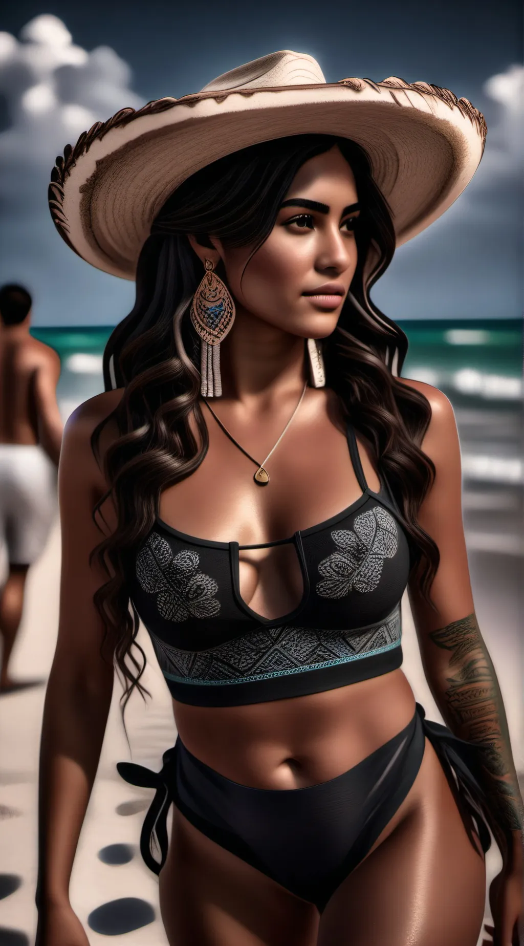 ai character: aria  background