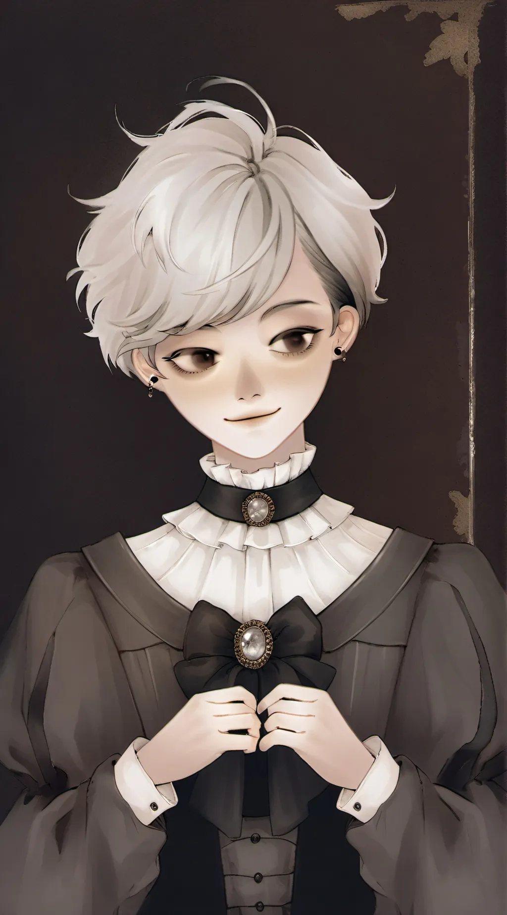 ai character: Adam  background