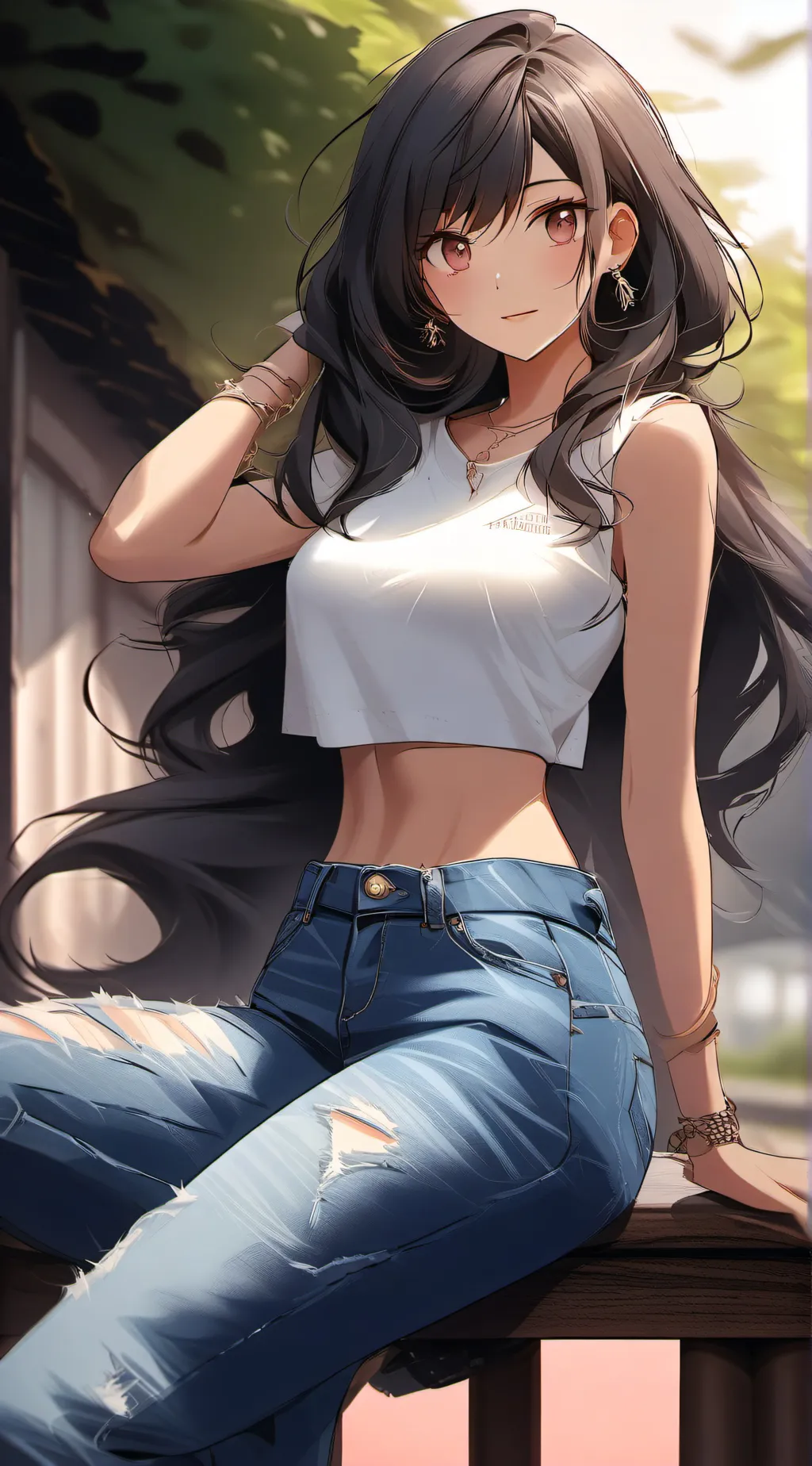 ai character: mia  background