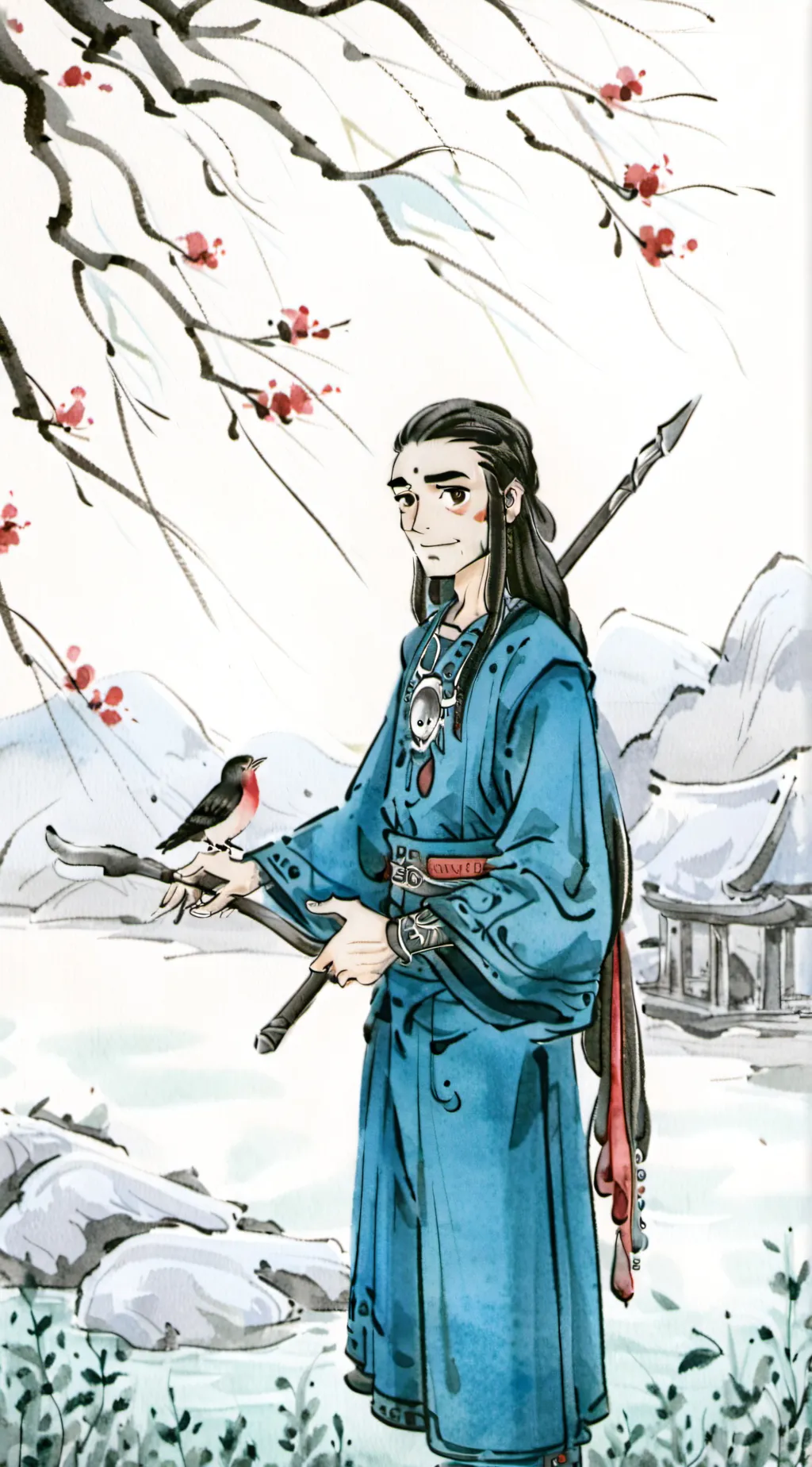 ai character: Larry Johnson  background