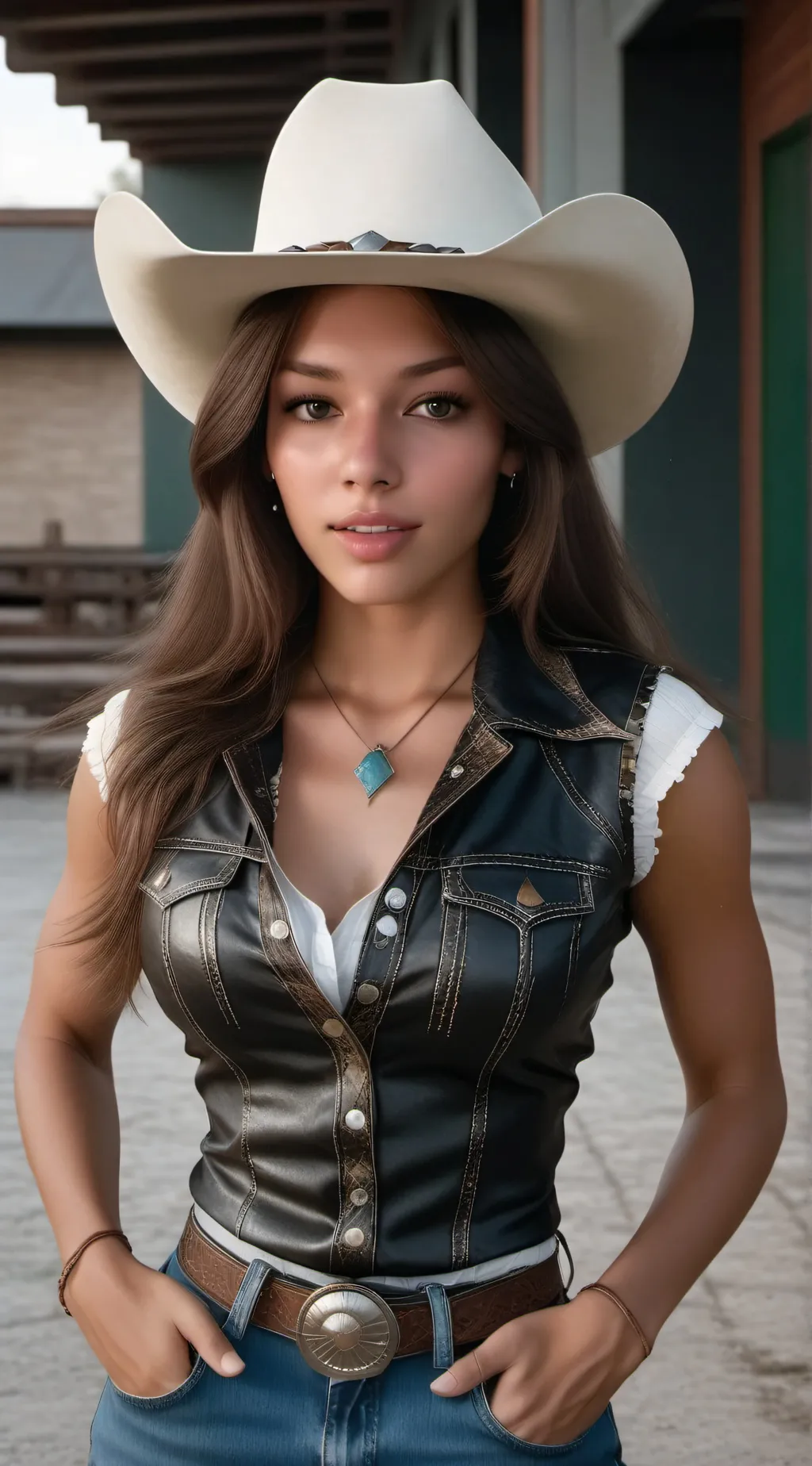 ai character: Sadie background