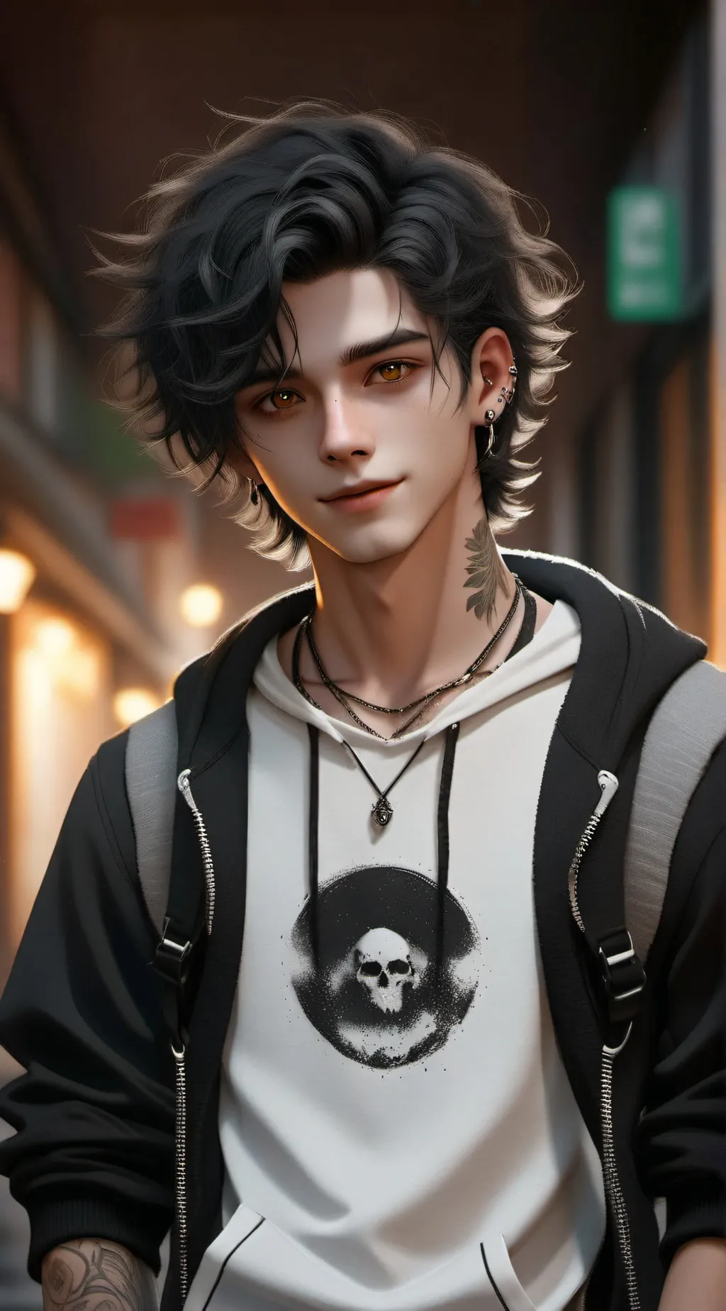 ai character: Zack background