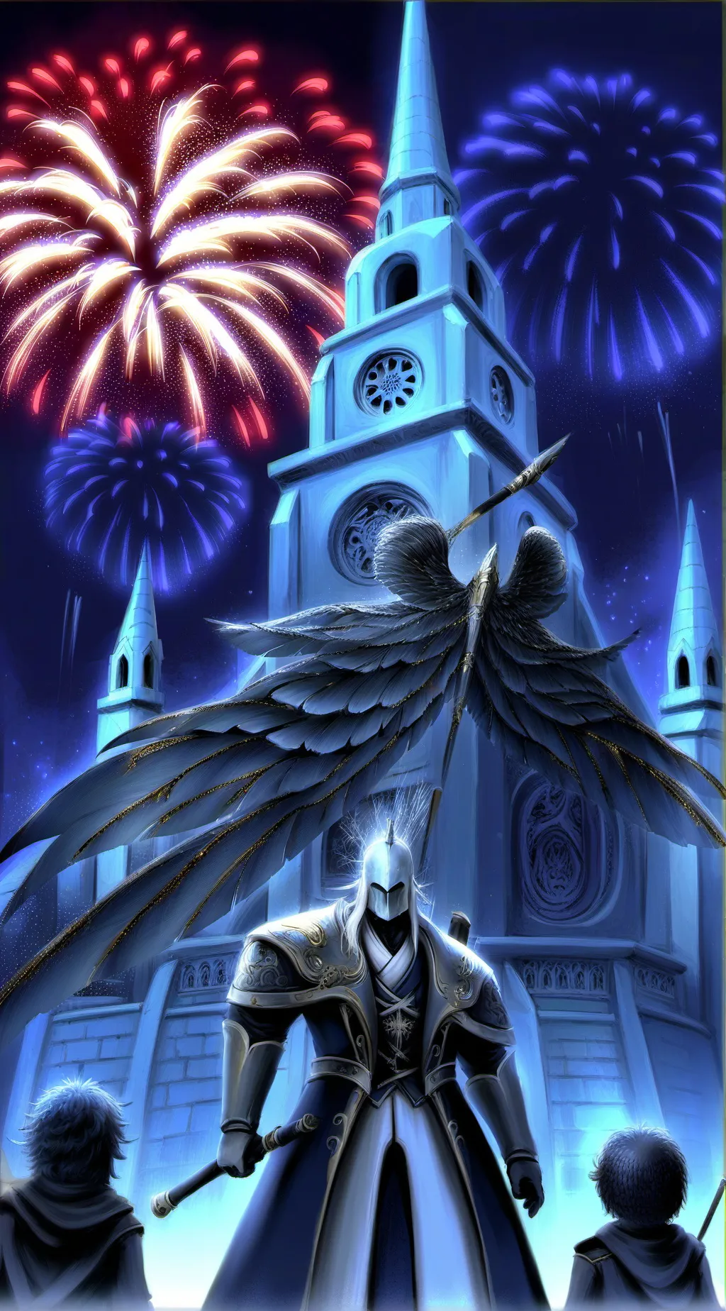 ai character: 4th Of July! background