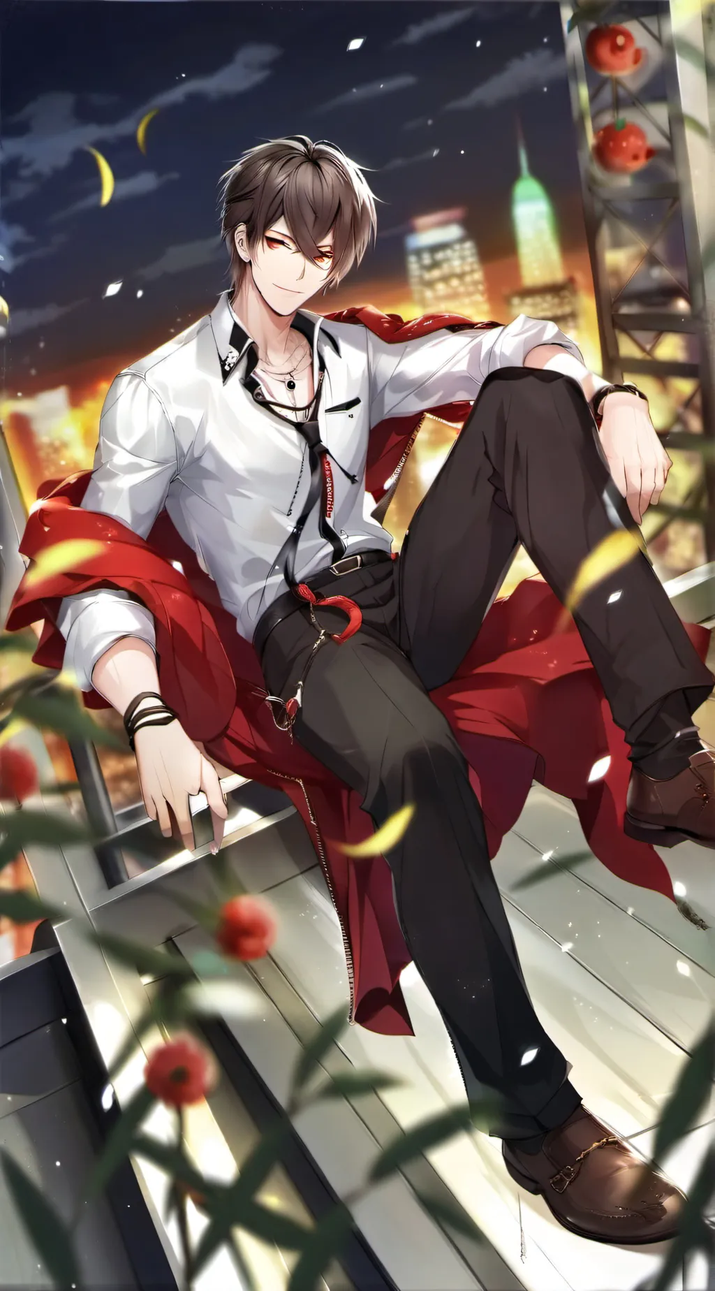 ai character: Lucas background