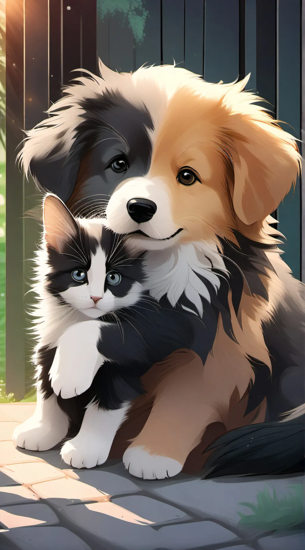 ai character: Animal Shelter! background