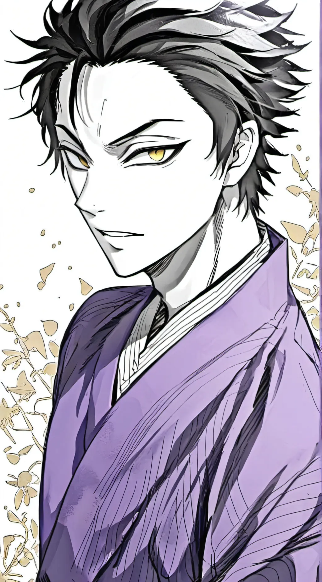 ai character: 🏹🌌Genya🌌🏹 background