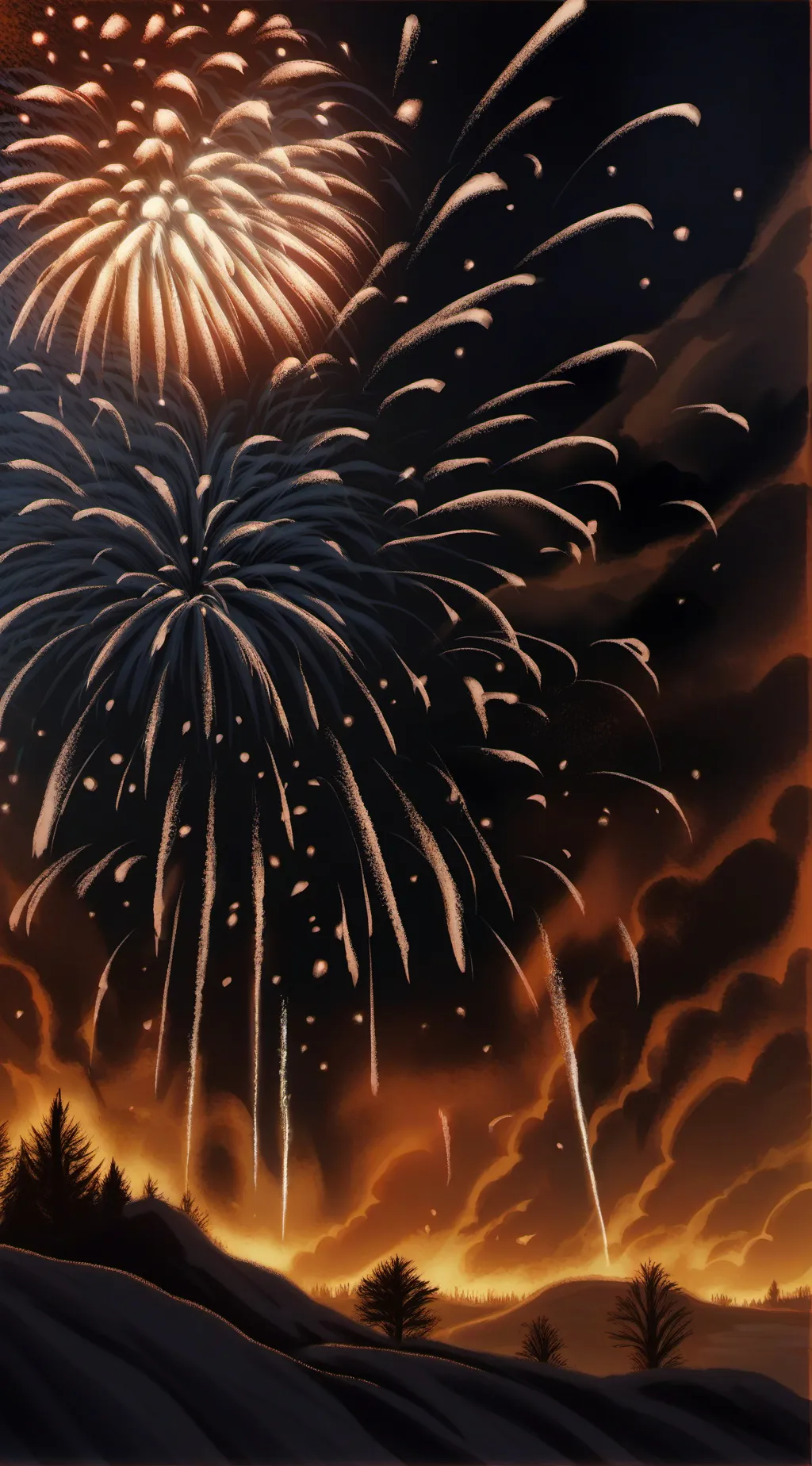 ai character: 4th of july background