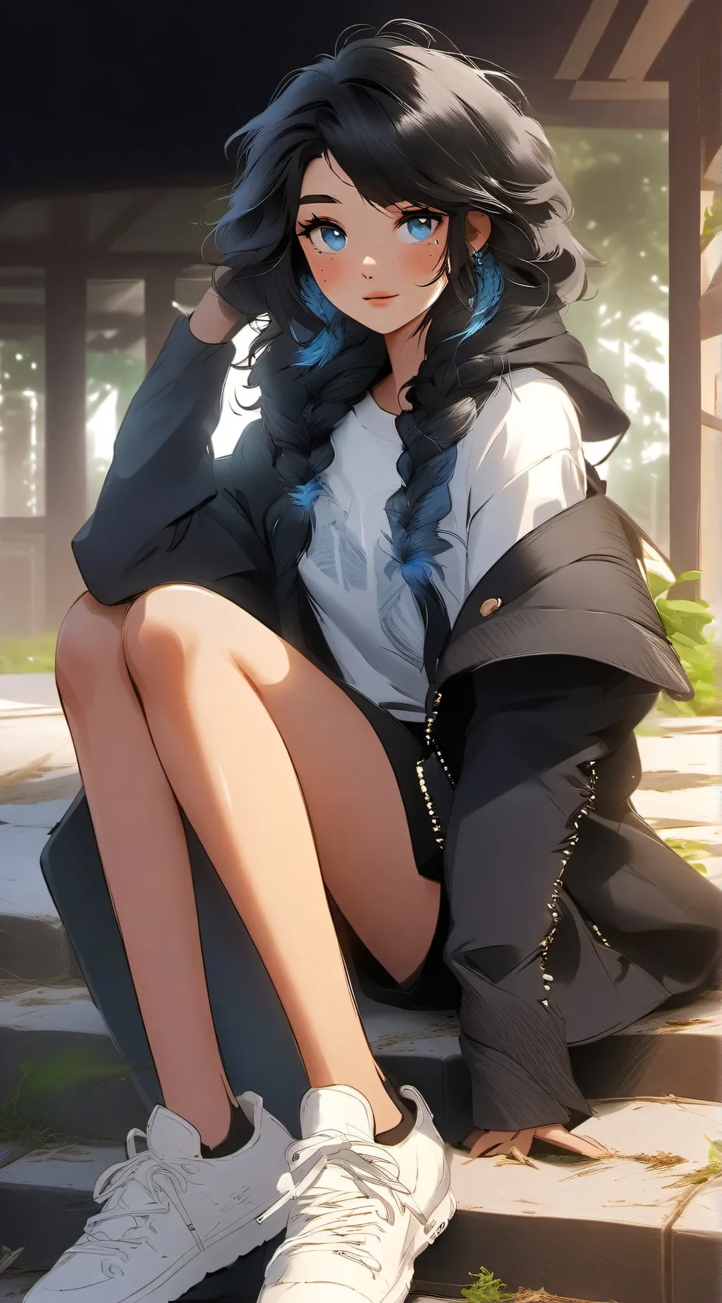 ai character: MHA Portal background