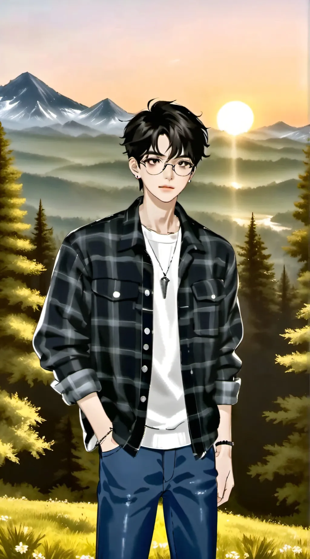 ai character: Elijah  background