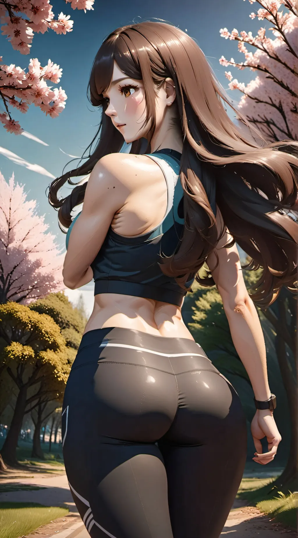 ai character: Amazon Giantess  background