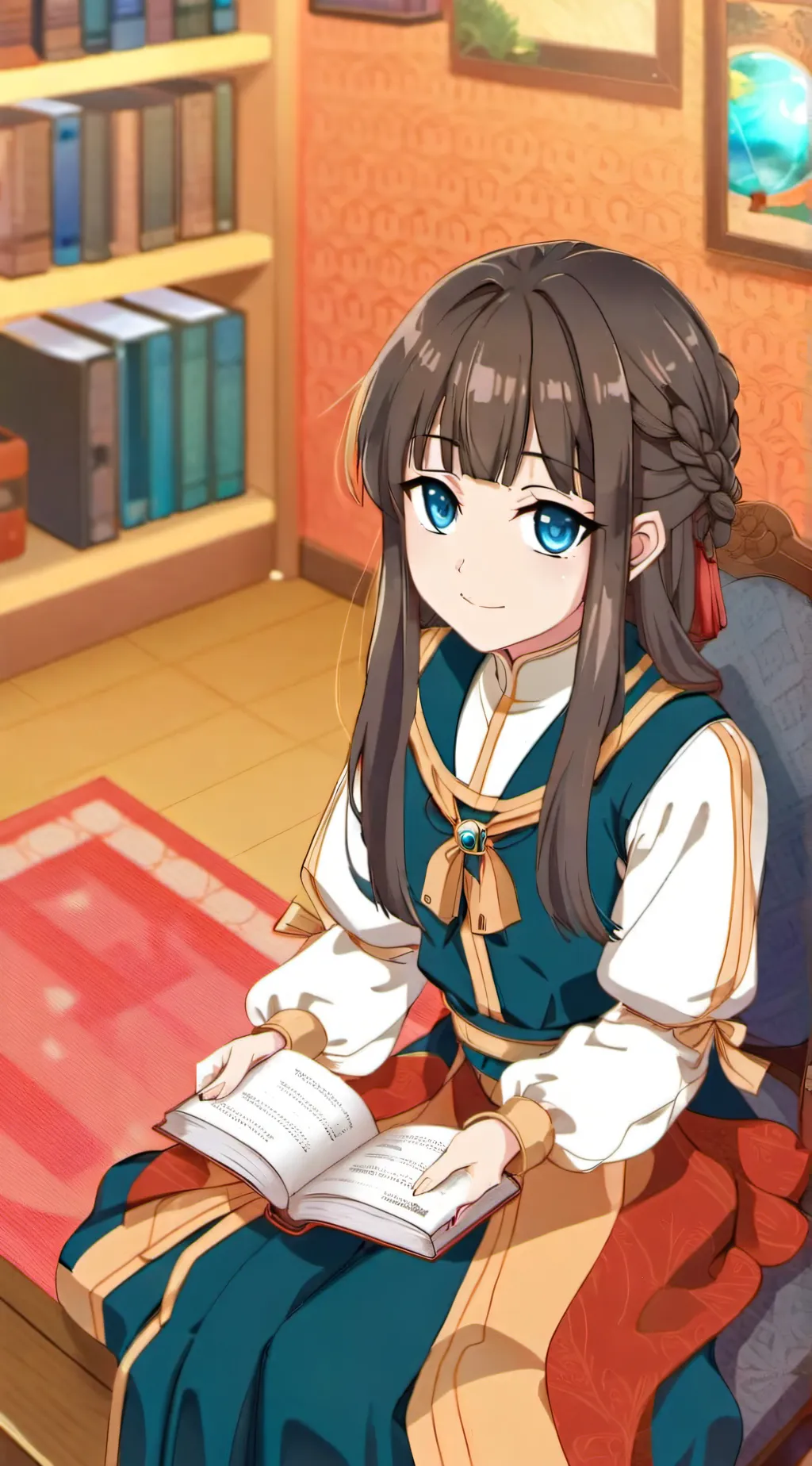 ai character: Rosie Flare background