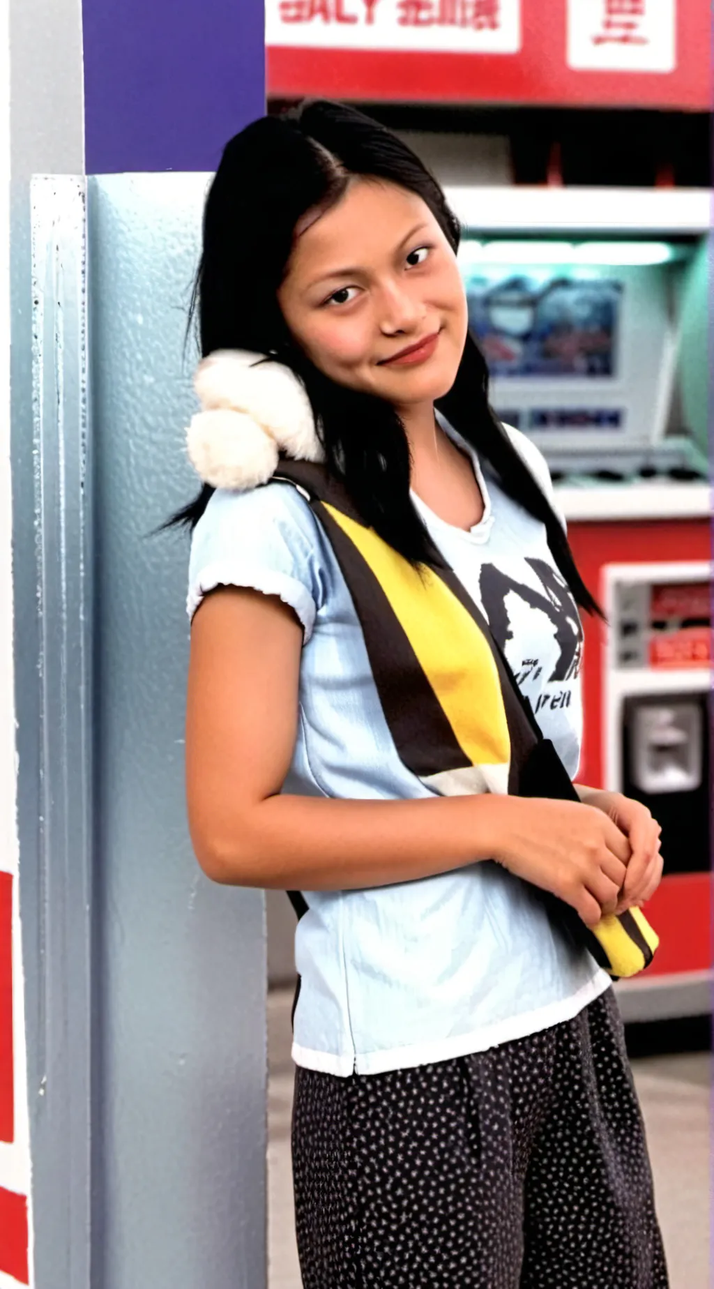 ai character: ELLA  background