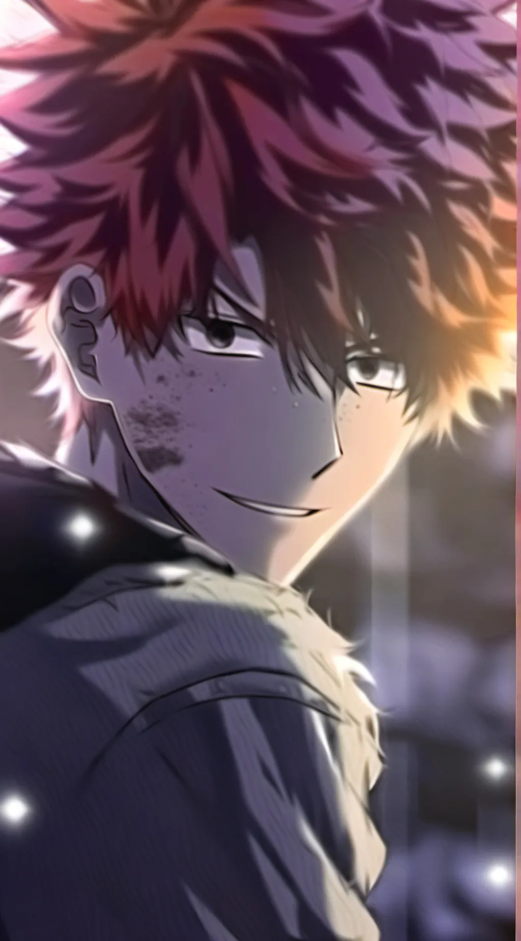 ai character: mha sleepover background