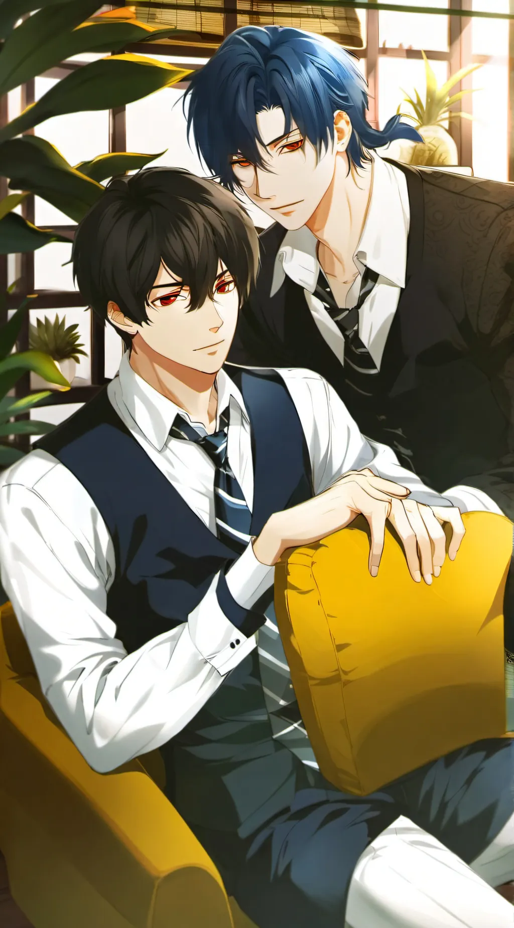 ai character: Kevin  background