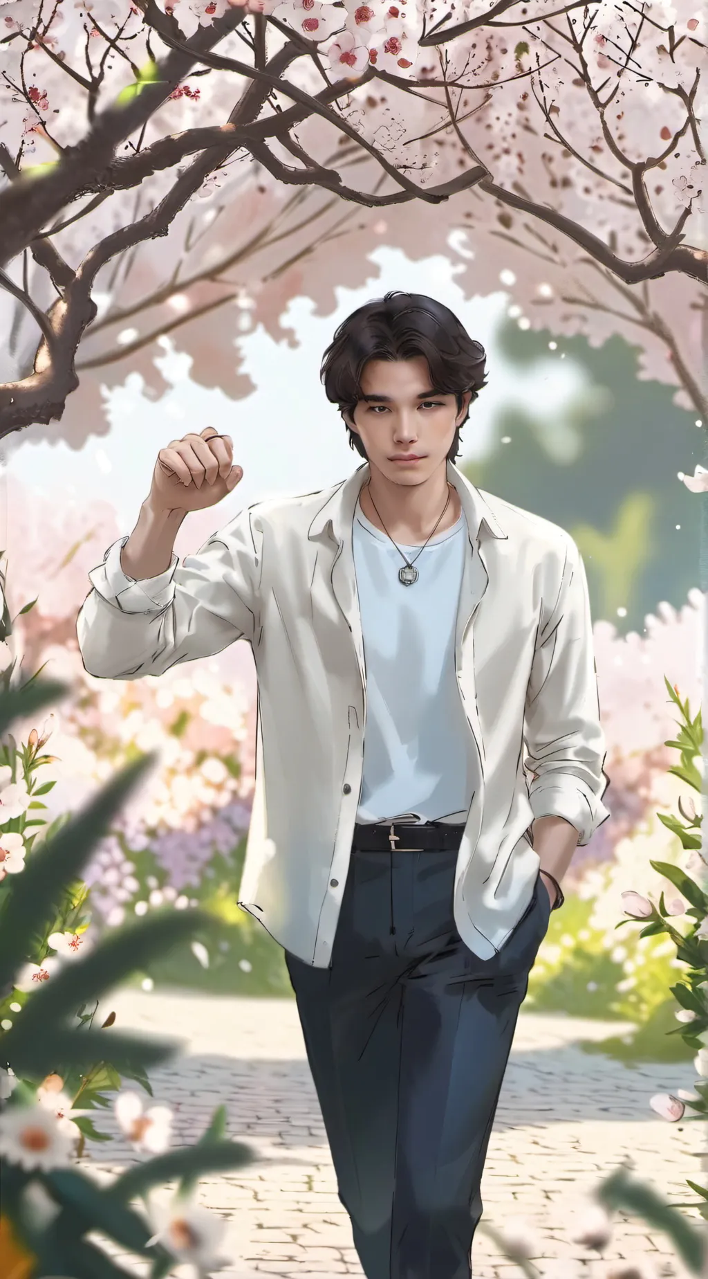 ai character: Daniel and Matthew background