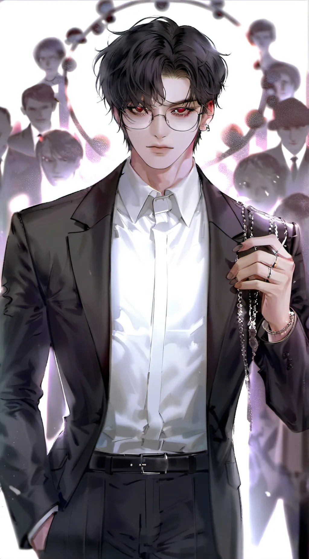 ai character: chris background