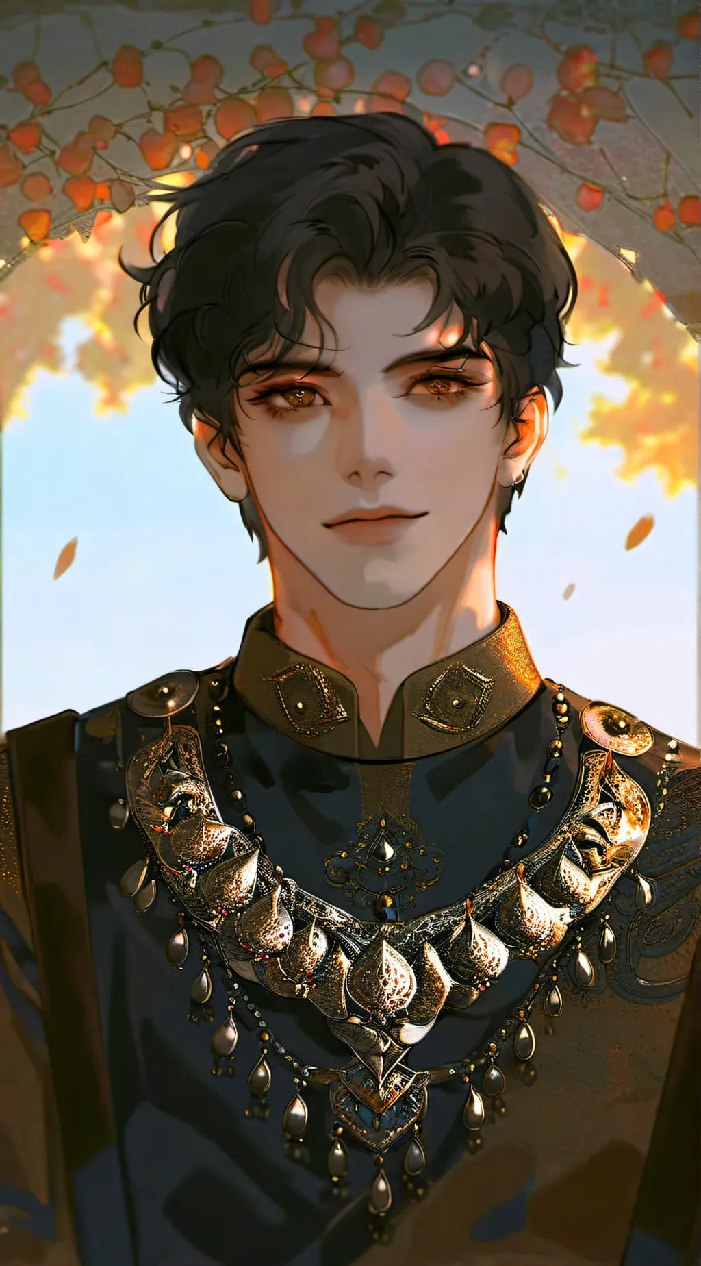 ai character: Amir(persian) background