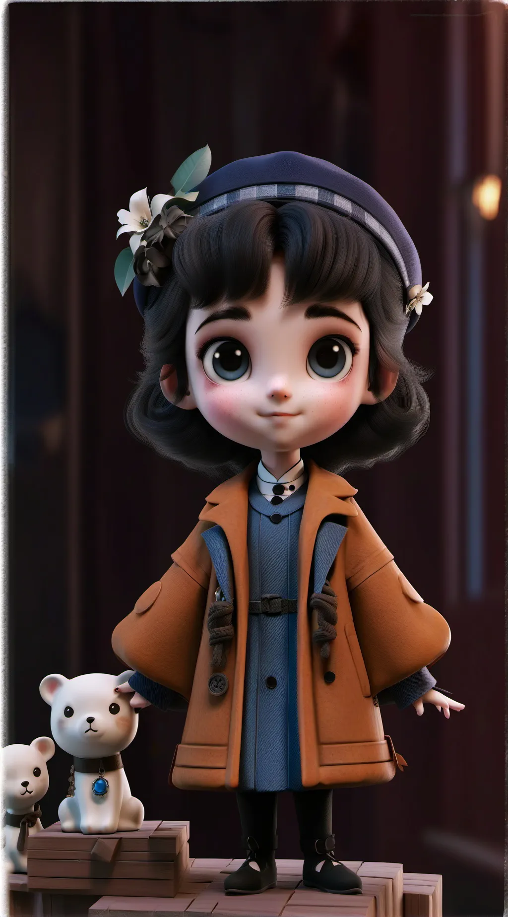 ai character: PAWGtoria background