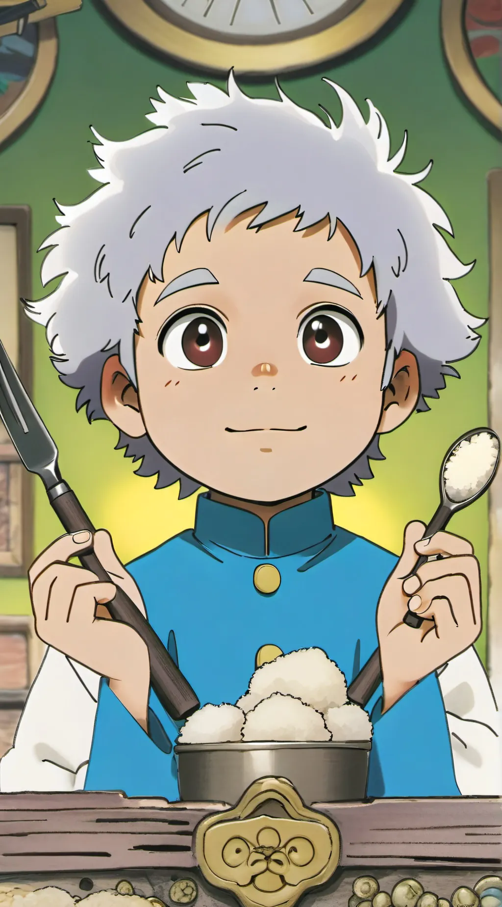 ai character: talking tom background