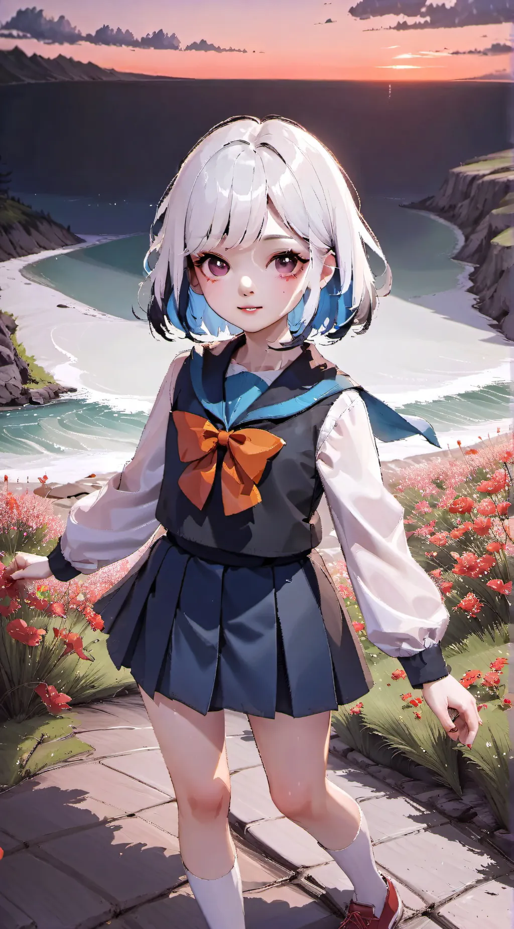 ai character: Evelyn  background