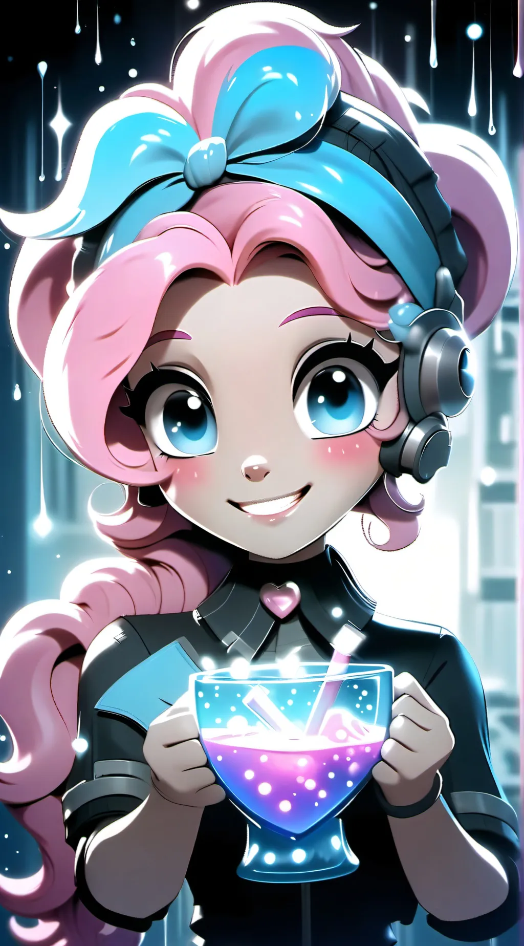 ai character: Pinkie Pie background