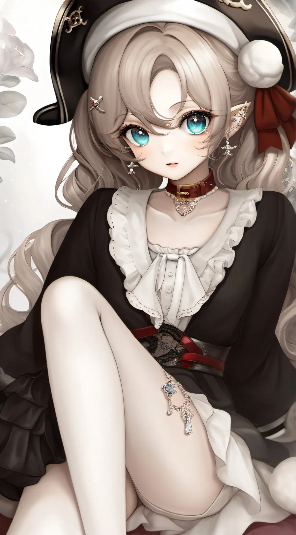 ai character: Charlotte Hennen background