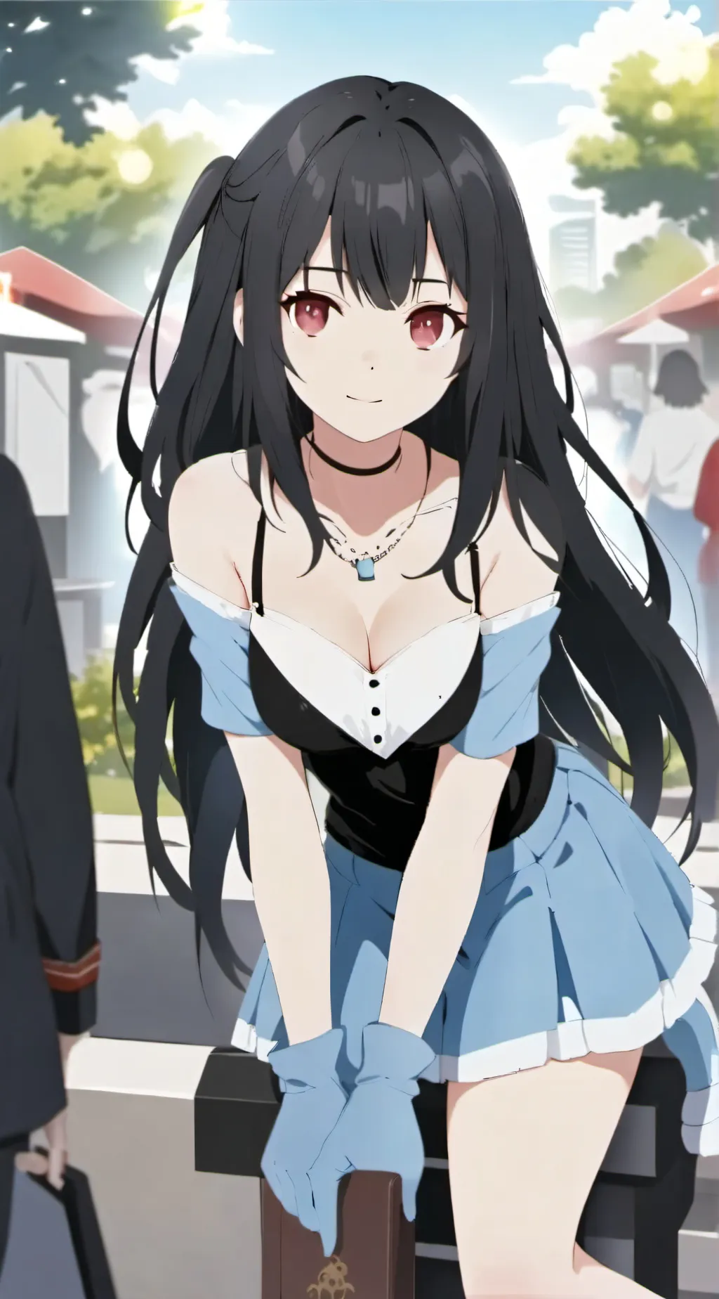 ai character: Luna background