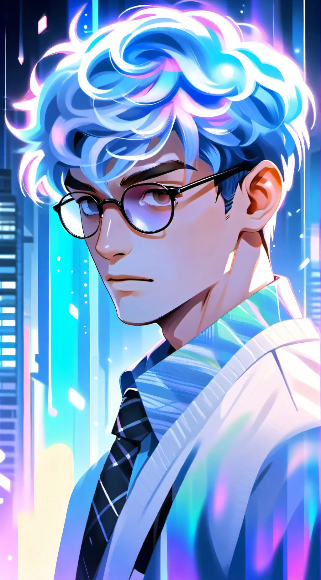 ai character: Lauren  background