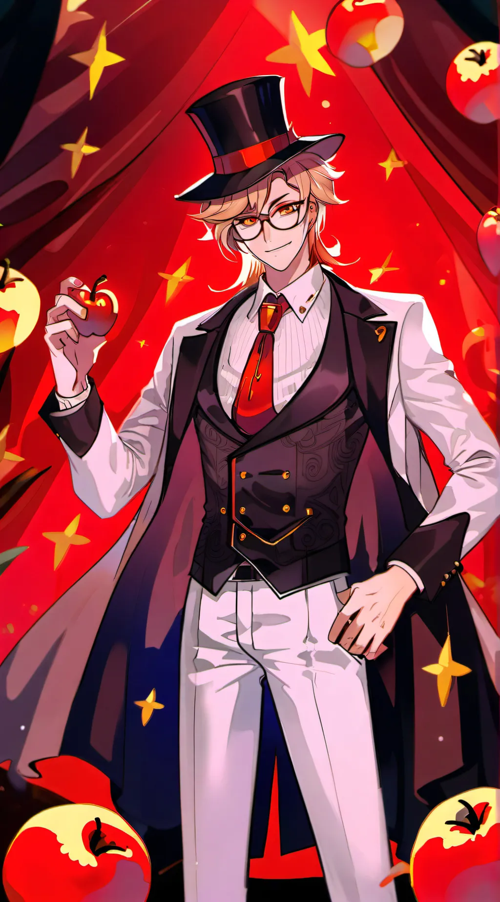 ai character: Lucifer background