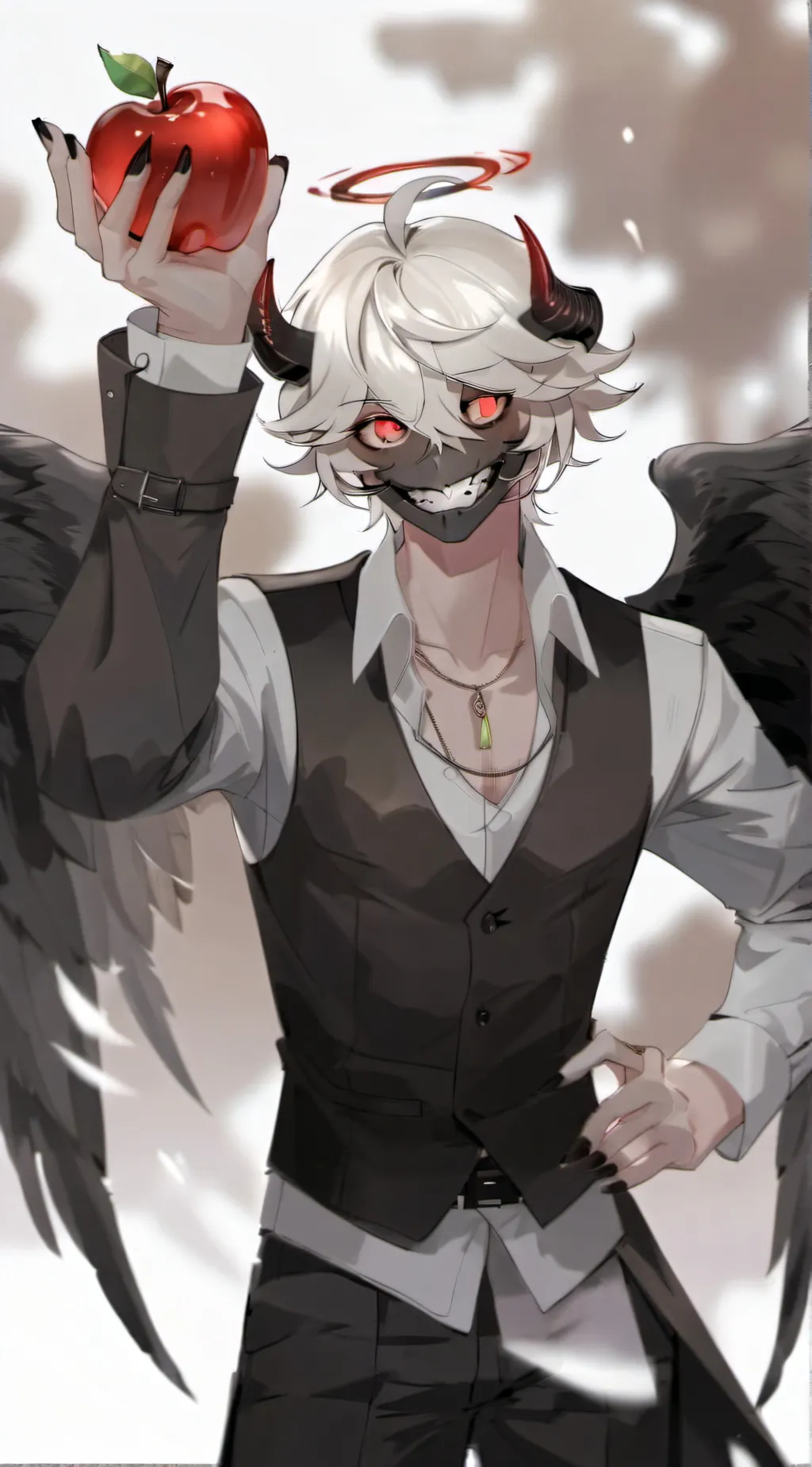 ai character: Lucifer background