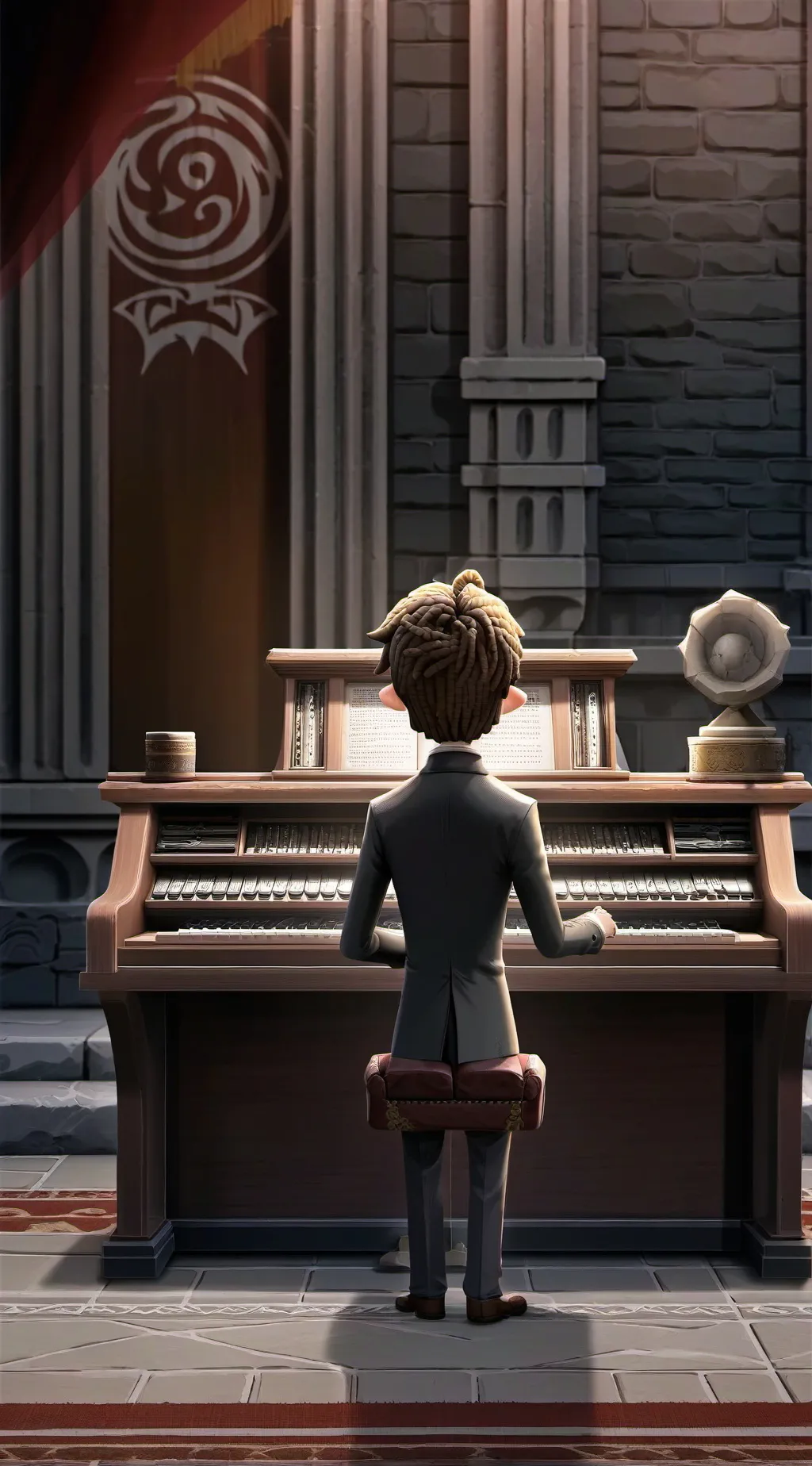 ai character: Dave background