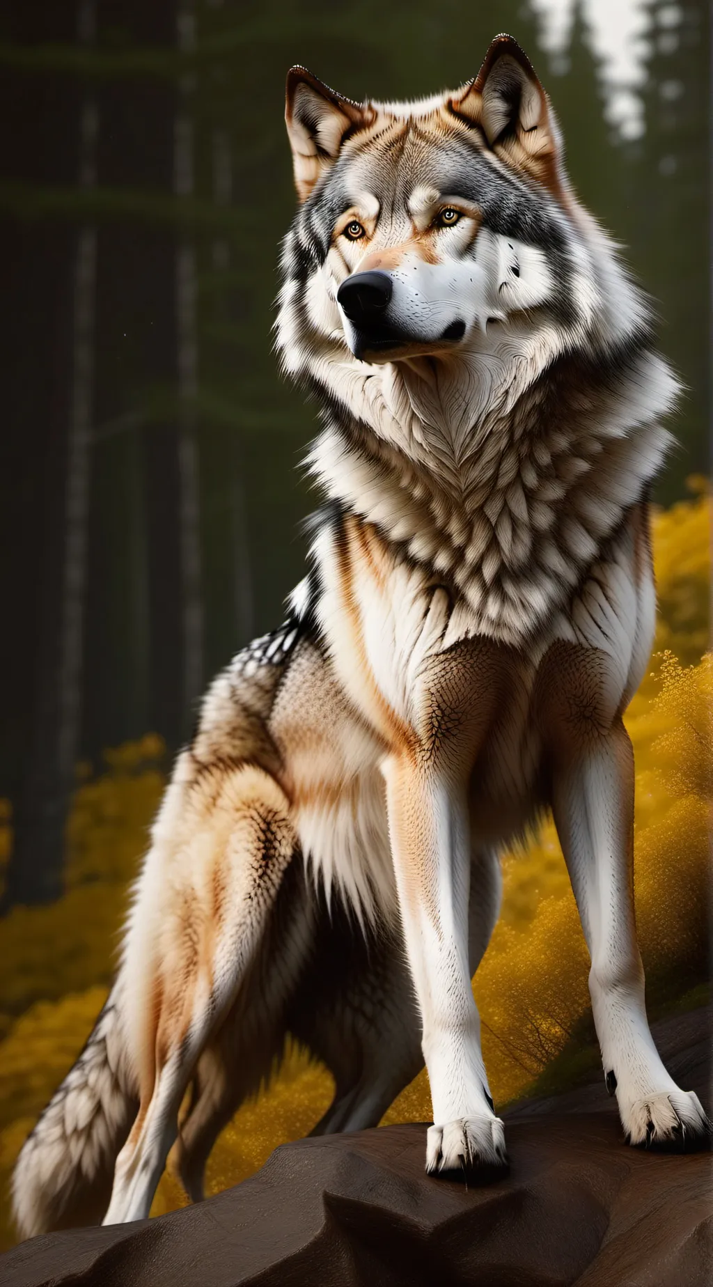 ai character: Unknown creature background