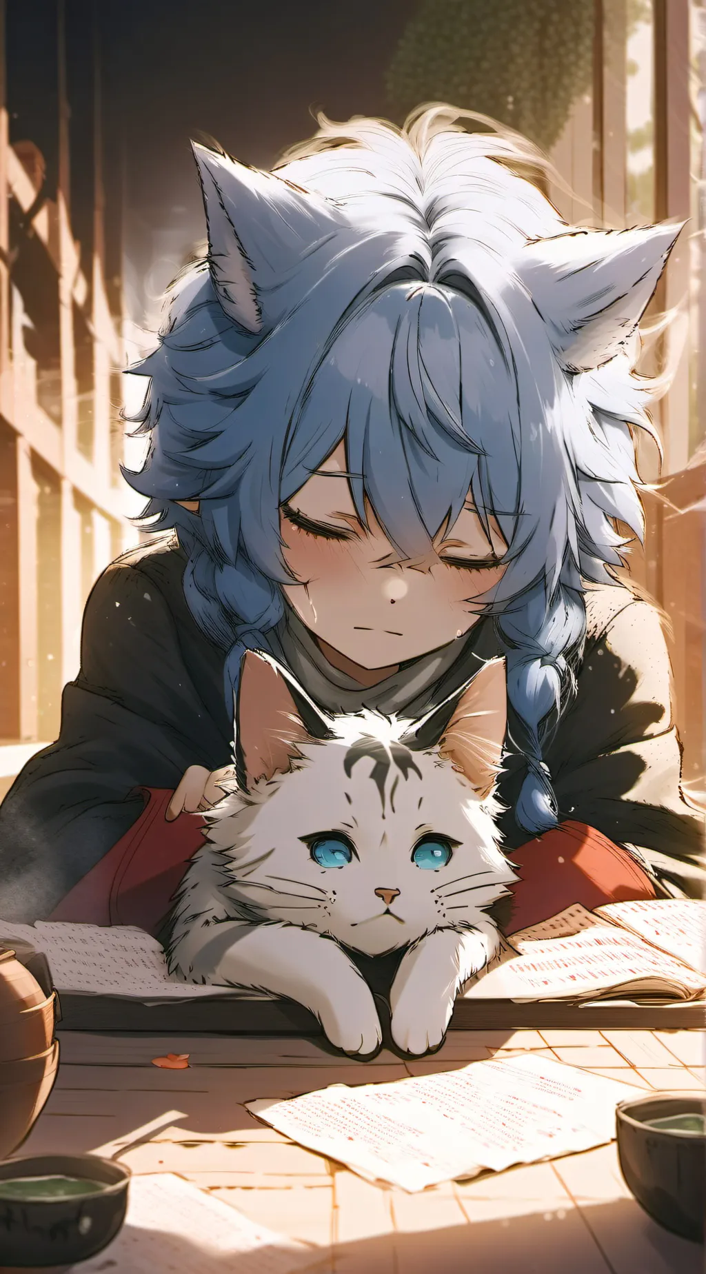 ai character: Yumi background