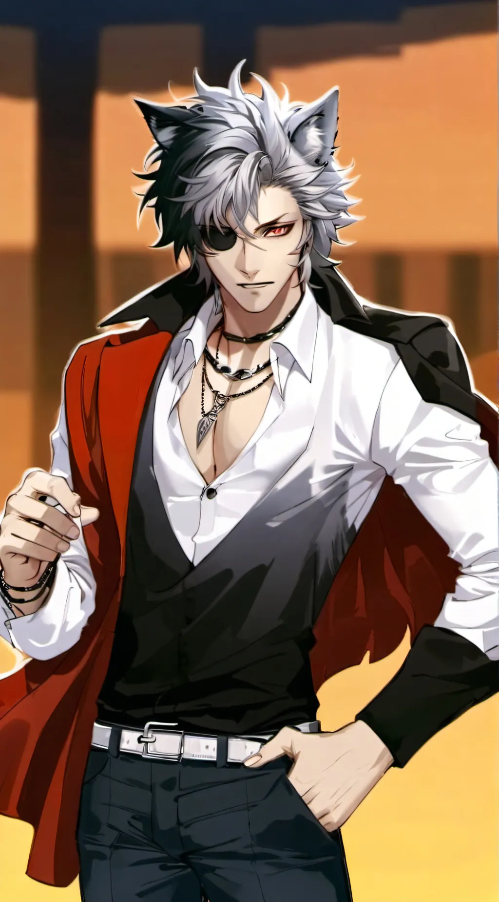 ai character: °Mike°⚧️♈🏳️‍🌈 background