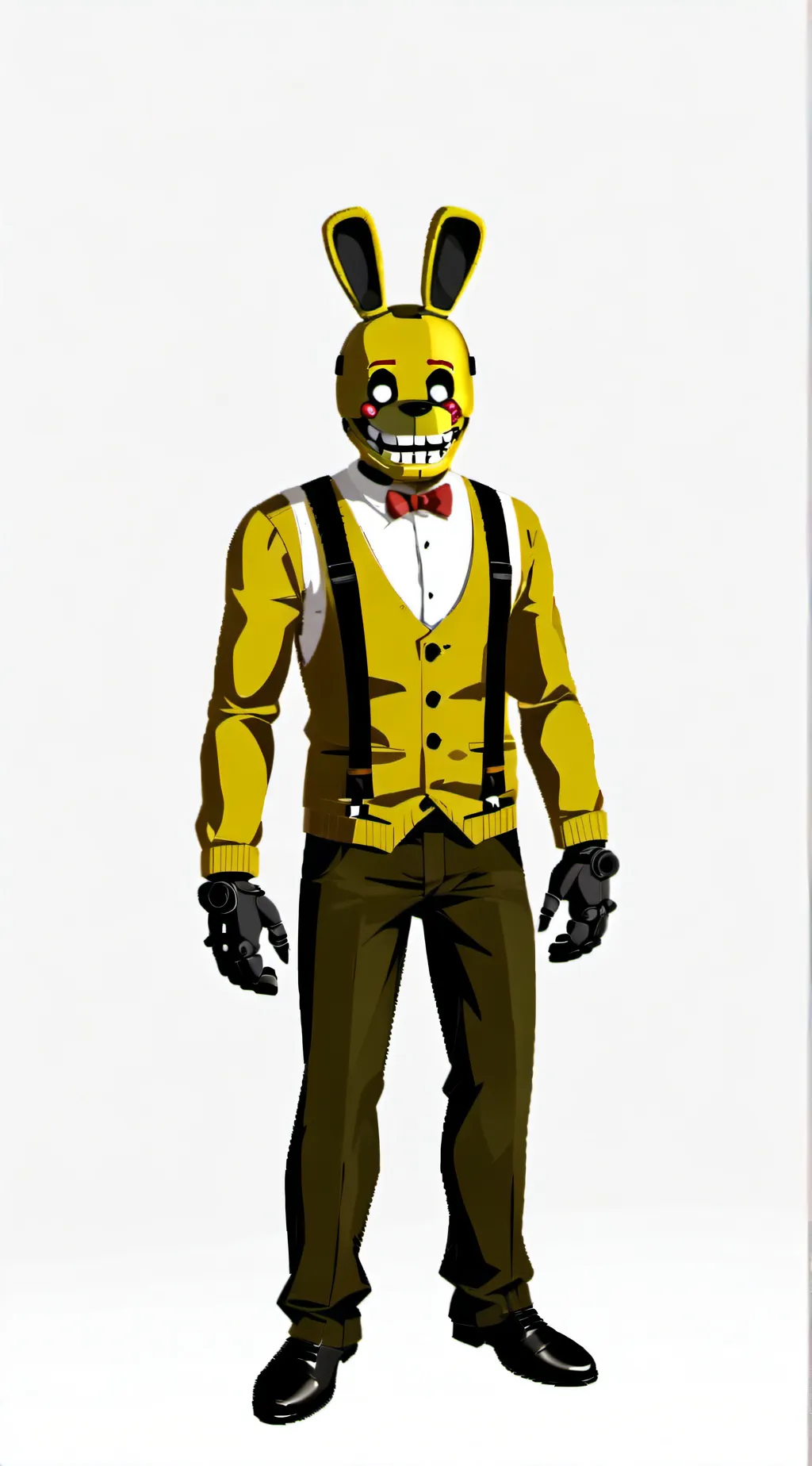 ai character: Spring trap background