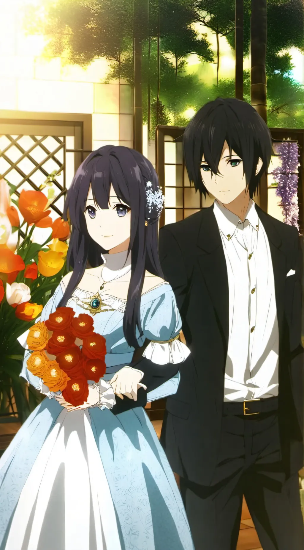 ai character: sua mulher 💞 background