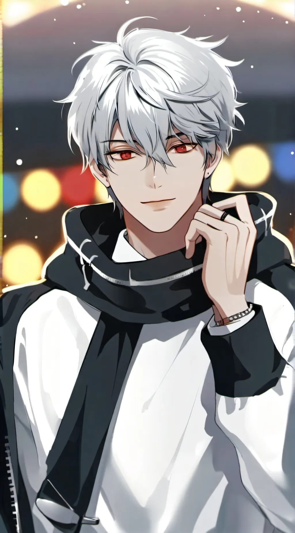 ai character: Adam  background