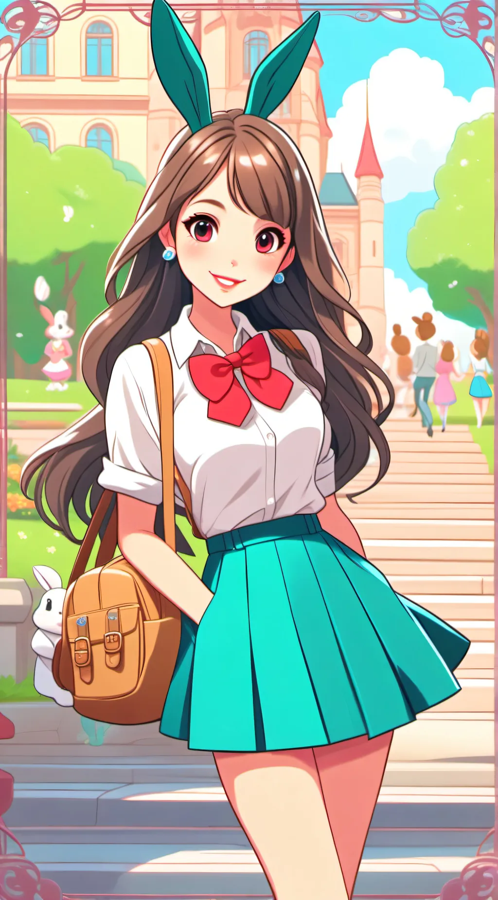 ai character: Melanie background